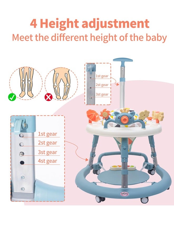 Multifunctional, Lightweight, Foldable Baby Walker, 6 - 12 Months