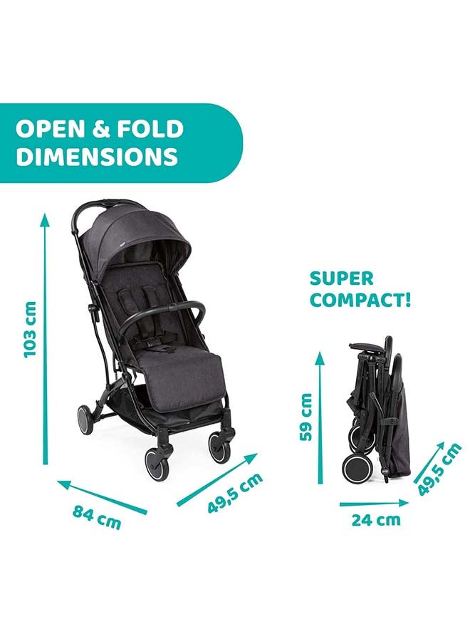 Trolleyme Stroller 0M-3Y, Calypso Blue