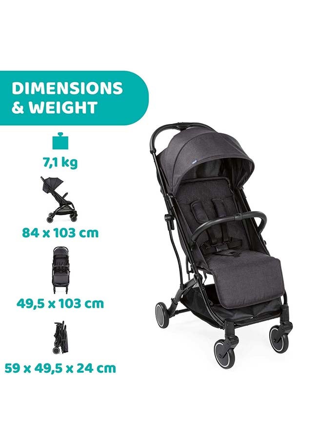 Trolleyme Stroller 0M-3Y, Calypso Blue