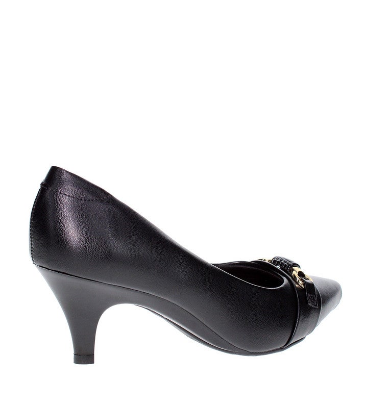 Cali Pointed Toe Mid Heel Pumps