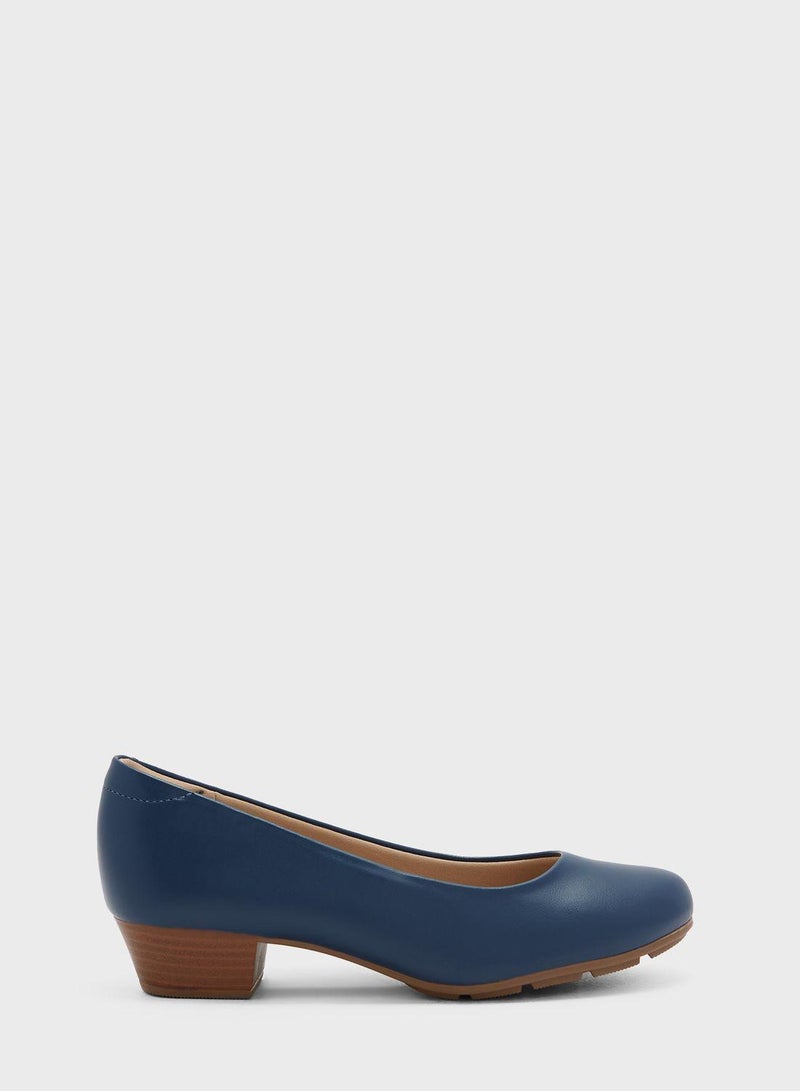 Low Heel Shoes for Women – Classic Pumps with Low Heels | Comfortable Slip-On Dress Shoes | Elegant Office & Formal Wear | Stylish Ladies Shoes for Work, Parties & Everyday Occasions