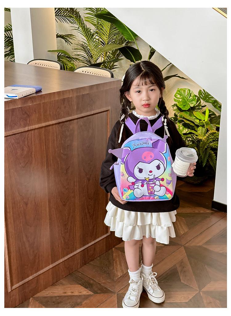 Lovely Kindergarten Backpack Cartoon Versatile Anime Boys And Girls Backpack Fashionable And Stylish Baby Travel Backpack