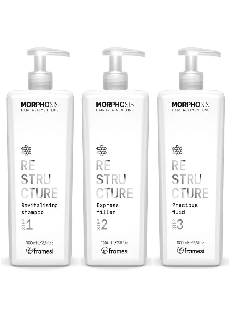 MORPHOSIS - RESTRUCTURE KIT 3 x 1000 ML