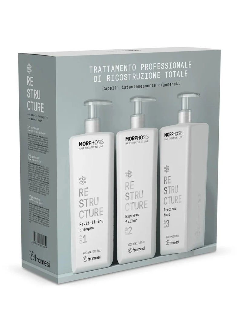 MORPHOSIS - RESTRUCTURE KIT 3 x 1000 ML