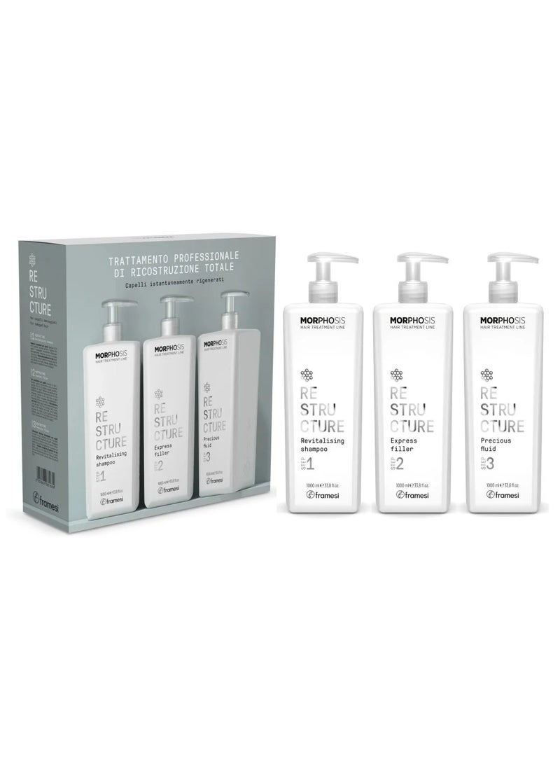 MORPHOSIS - RESTRUCTURE KIT 3 x 1000 ML