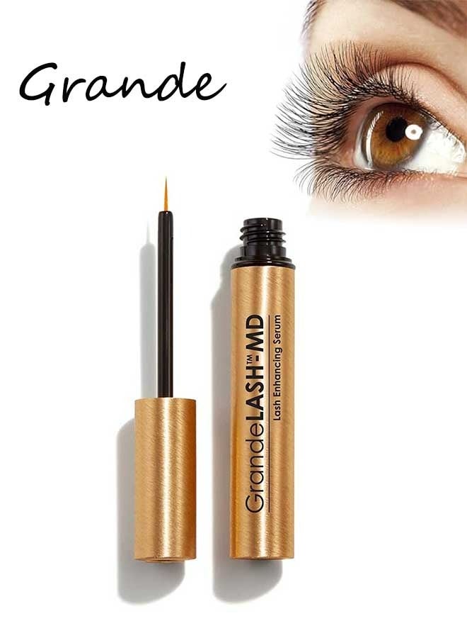 4ml Lash Enhancing Serum, Eyelash Serum for Growth and Thickness, Promotes Appearance of Longer, Thicker Eyelashes, Cruelty Free