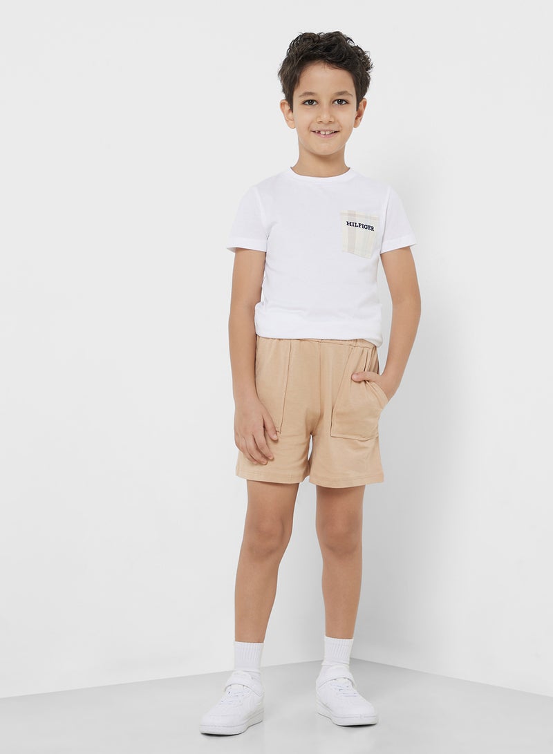 Kids Pocket Detail T-Shirt