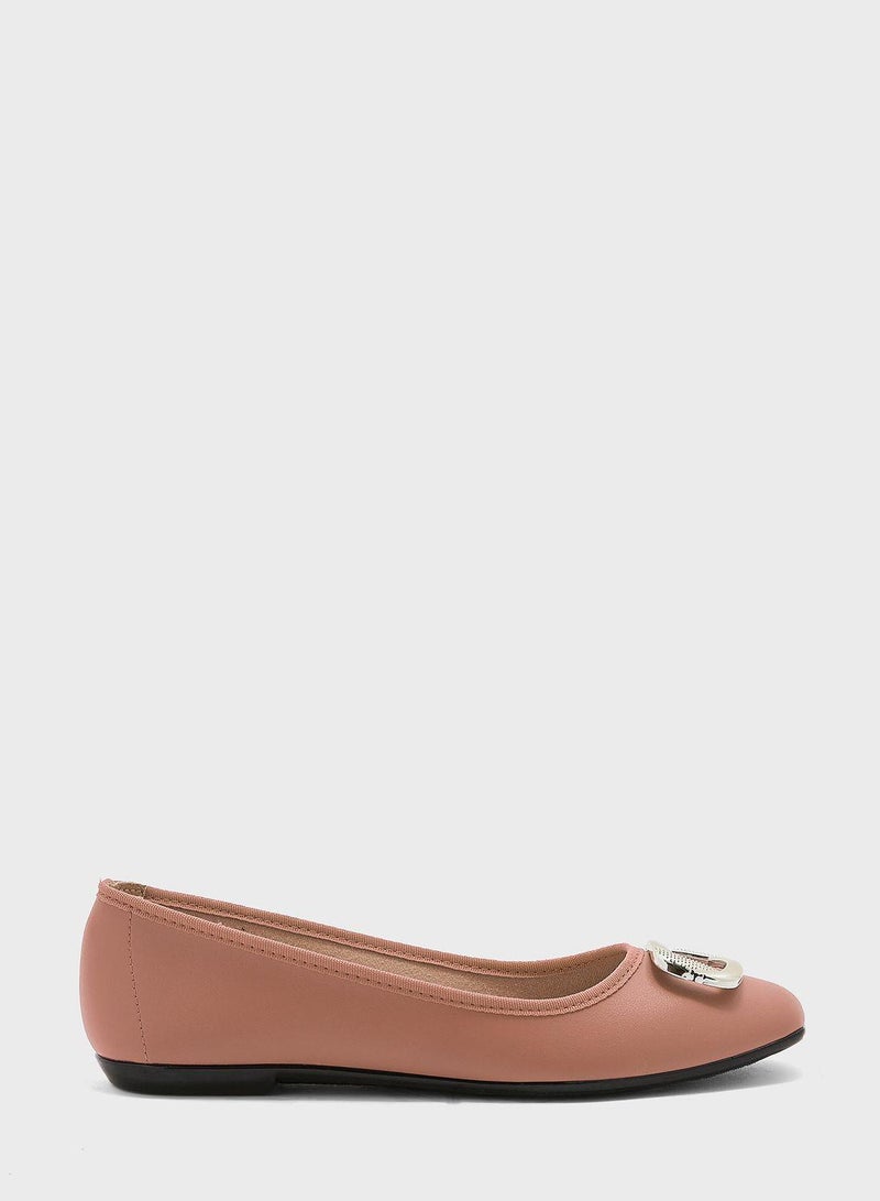 Rosie Close Toe Ballerinas