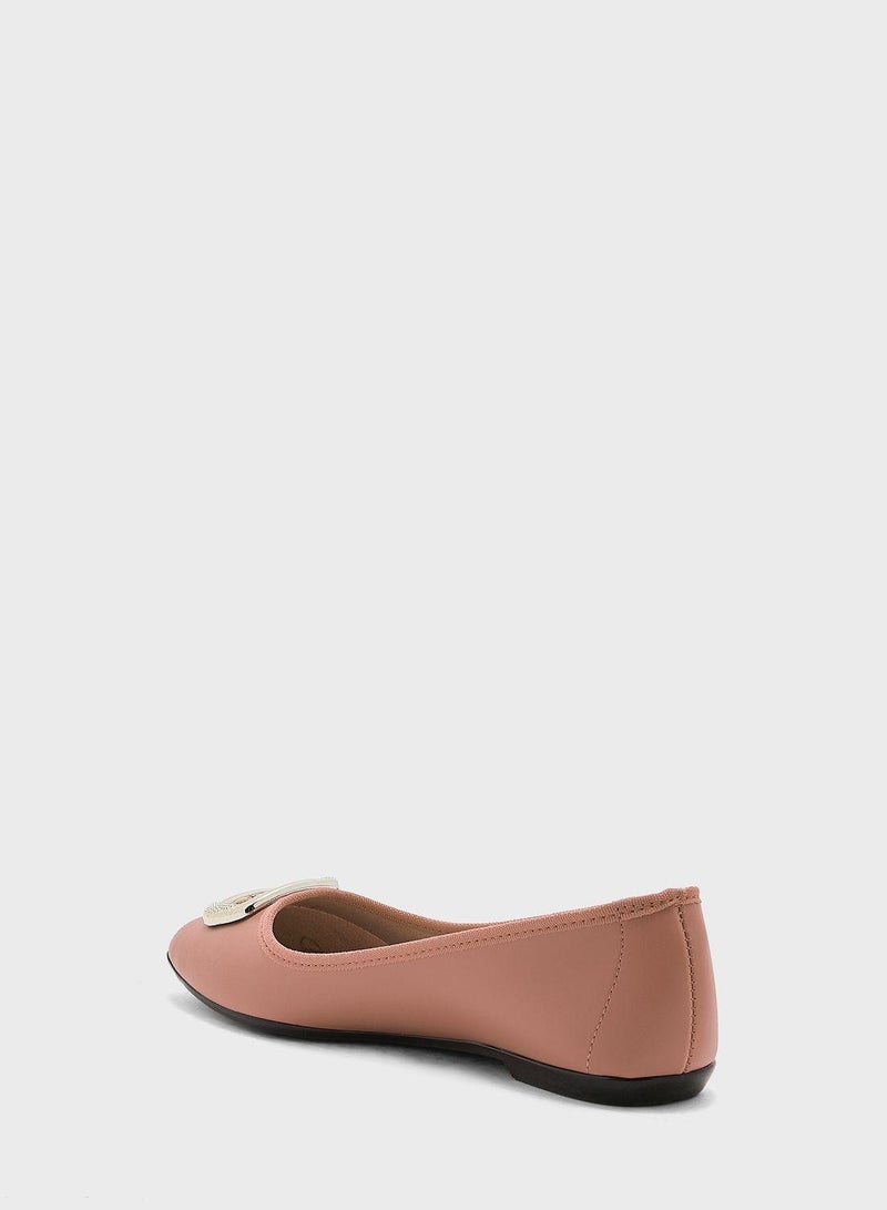 Rosie Close Toe Ballerinas