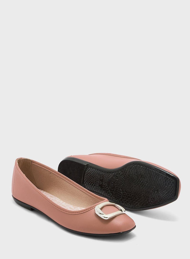 Rosie Close Toe Ballerinas