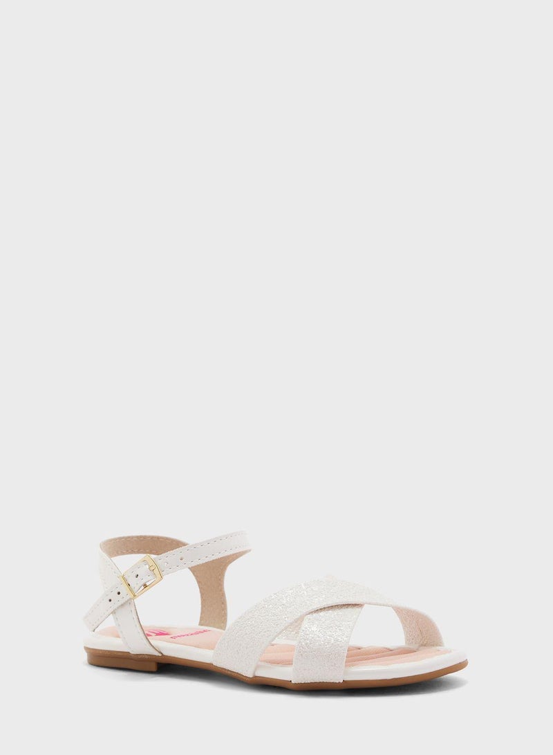 Youth Kamiyah Back Strap Sandals