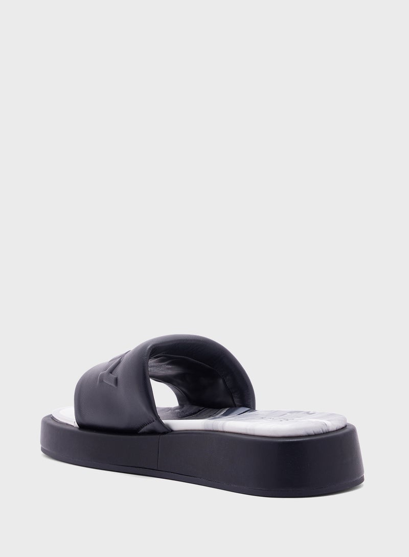 Levie Platform Slide Sandals