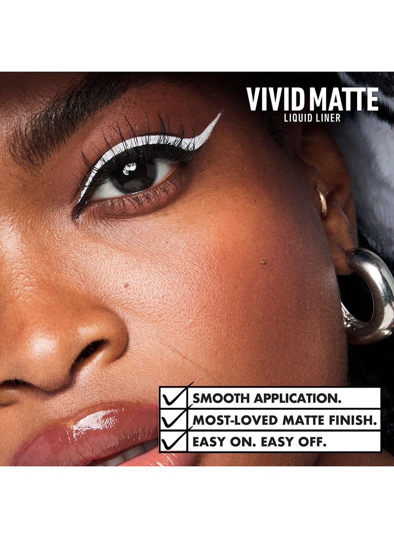 Vivid Matte Liquid Liner - Black