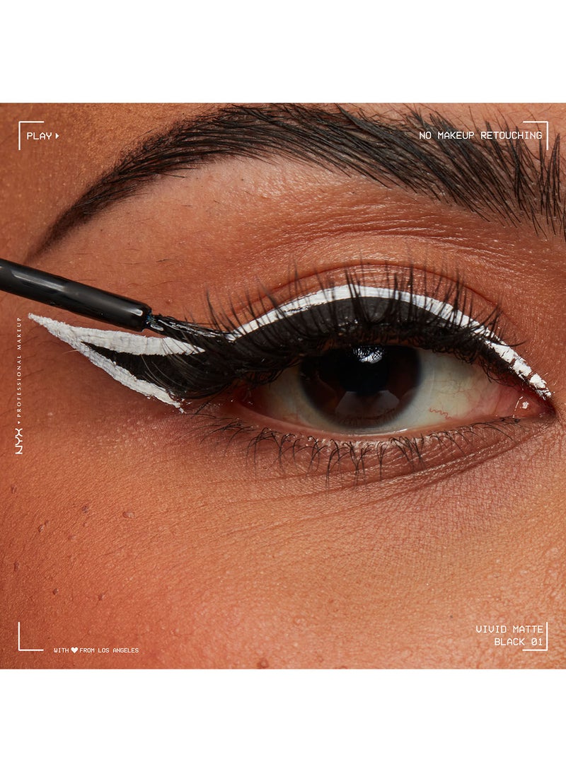 Vivid Matte Liquid Liner - Black