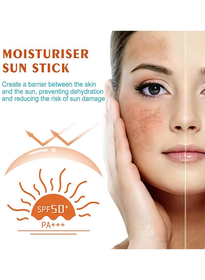 Bio Sun Stick Pro SunScreen, SPF50+ PA+++ Anti Wrinkle Unisex Sun Stick, Anti Wrinkle Unisex Sun Stick Not Harm The Skin