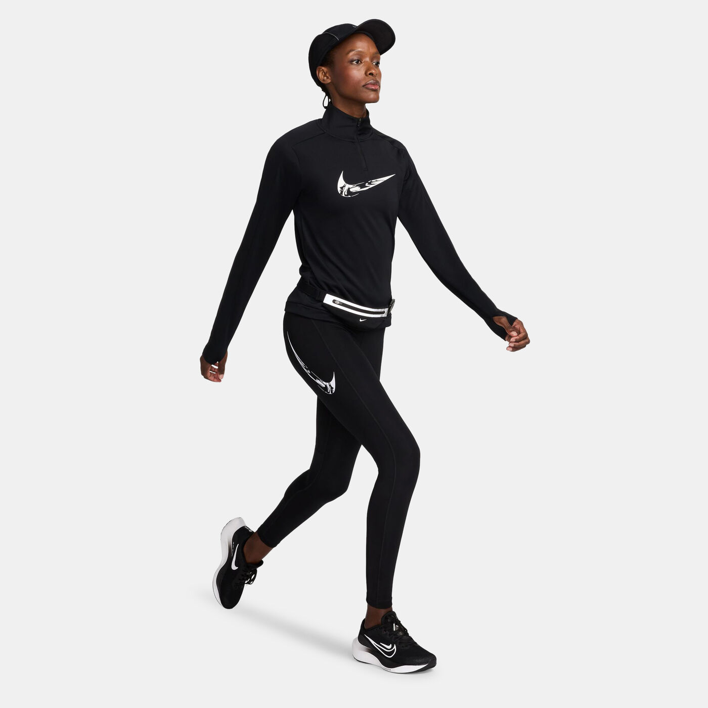 Women's Dri-FIT 1/4-Zip Mid Layer Running Top