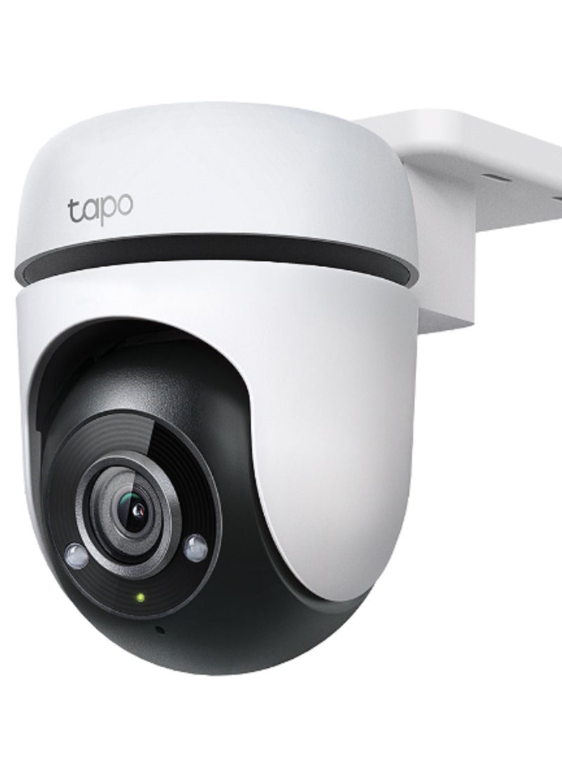 Tapo C500 Outdoor Pan/Tilt Security Wi-Fi Camera, 1080p Full HD, 360° Motion Detection, IP65 Weatherproof, Night Vision, Cloud And SD Card Storage, Works With Alexa, Google Home