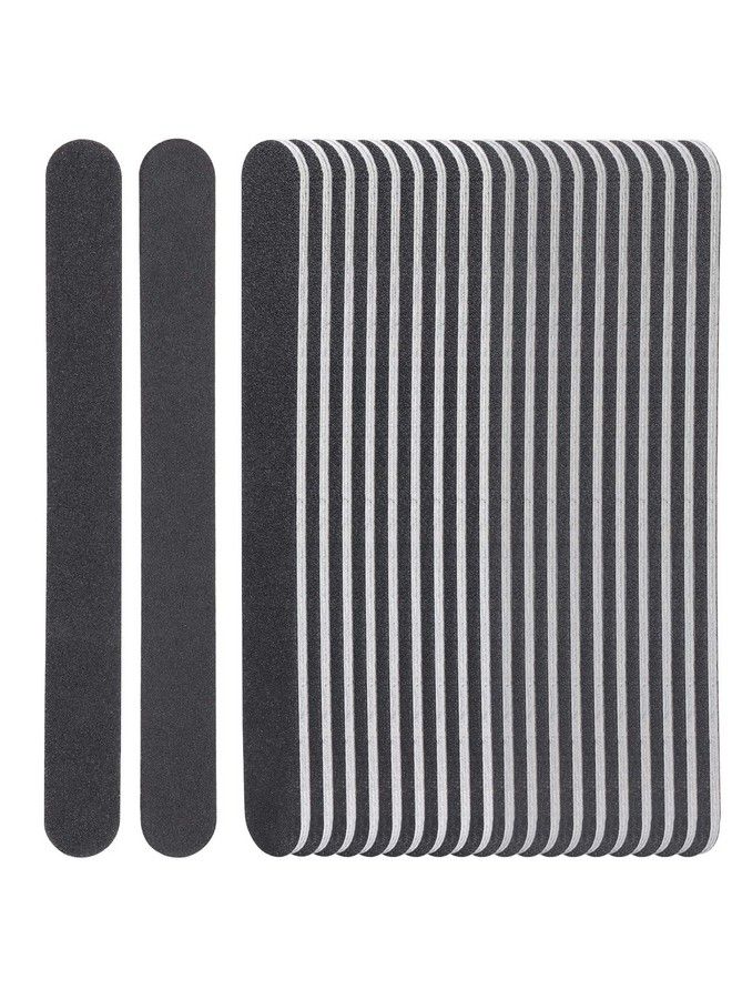 50 Pcs Nail Files For Acrylic Nails 100/180 Grit Double Sides Fingernail Files Professional Manicure Tools For Home Salon
