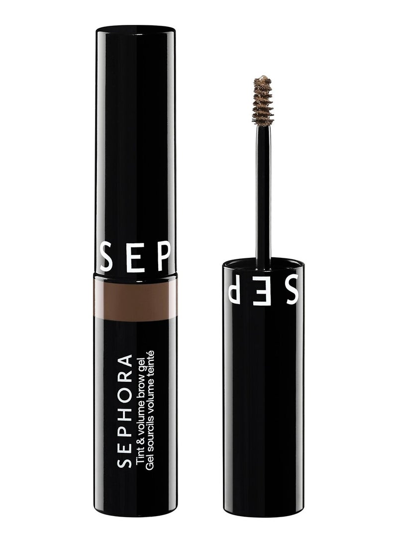 SEPHORA COLLECTION Tinted Volumizing Brow Gel 04 Midnight brown (5ml)