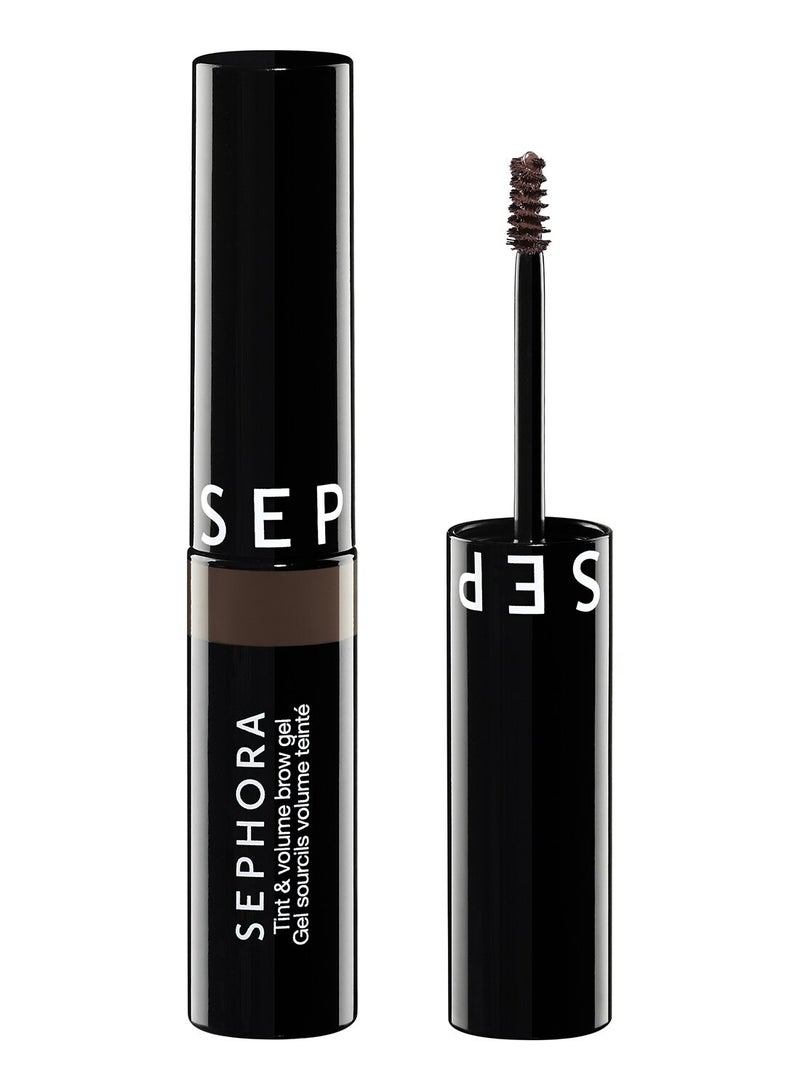 SEPHORA COLLECTION Tinted Volumizing Brow Gel 08 Chocolate brown (5ml)