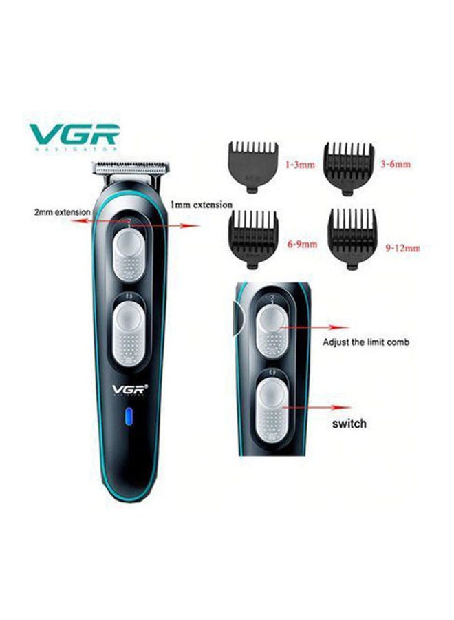 V-055-Rechargeable Hair Shaver + KM-6672 Nose And Ear Trimmer Black