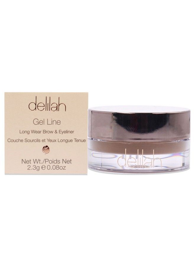 Gel Line Eye and Brow Ash by delilah for Women 008 oz Eyeliner
