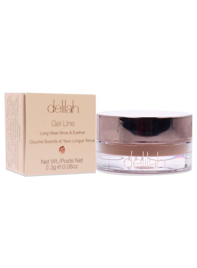 Gel Line Eye and Brow Ash by delilah for Women 008 oz Eyeliner