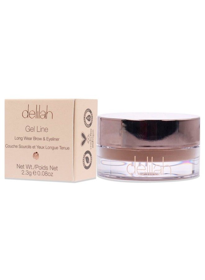 Gel Line Eye and Brow Ash by delilah for Women 008 oz Eyeliner