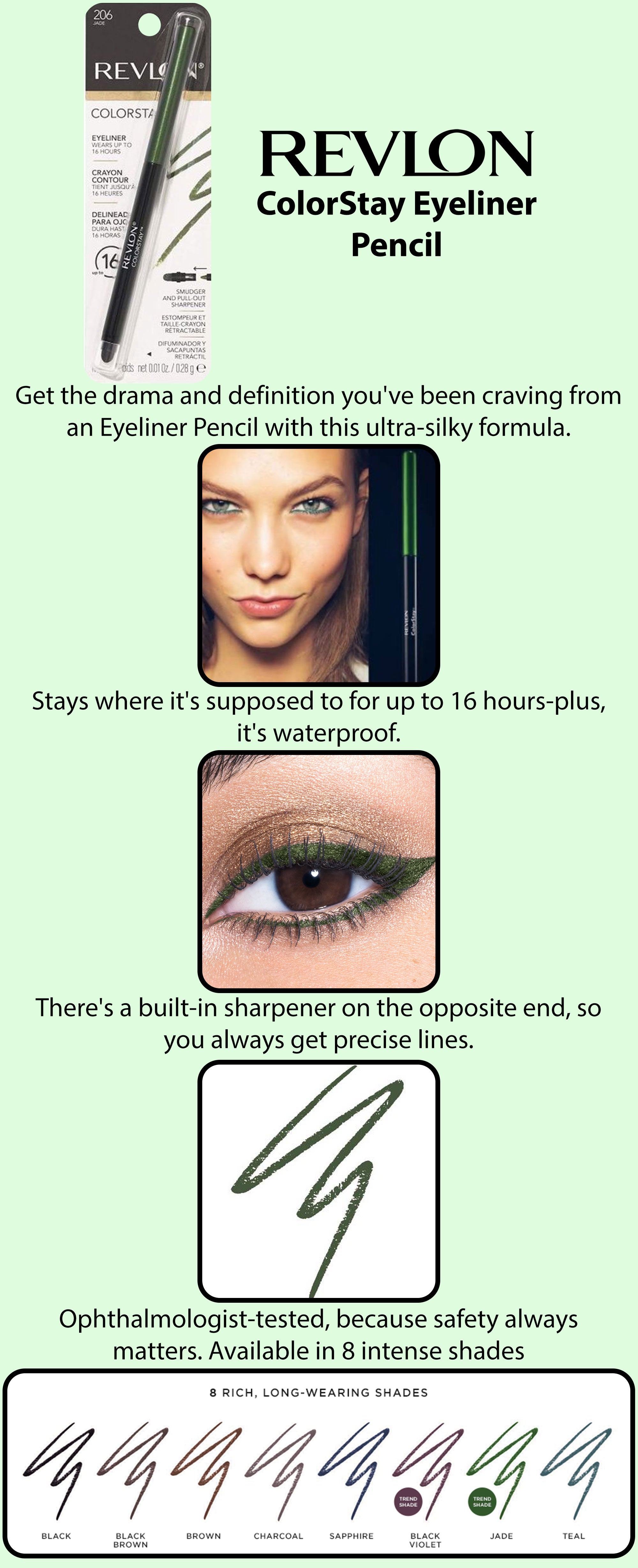 ColorStay Eyeliner Pencil Jade