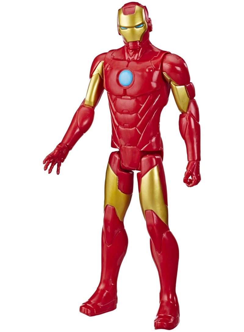 Marvel Avengers Titan Hero Series Iron Man Action Figure, 12-Inch