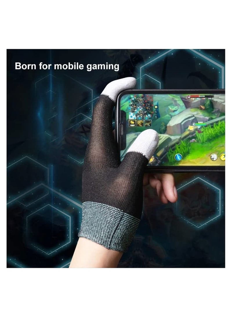 Finger Cover Breathable Game Controller Finger Sleeve, The latest silver fiber