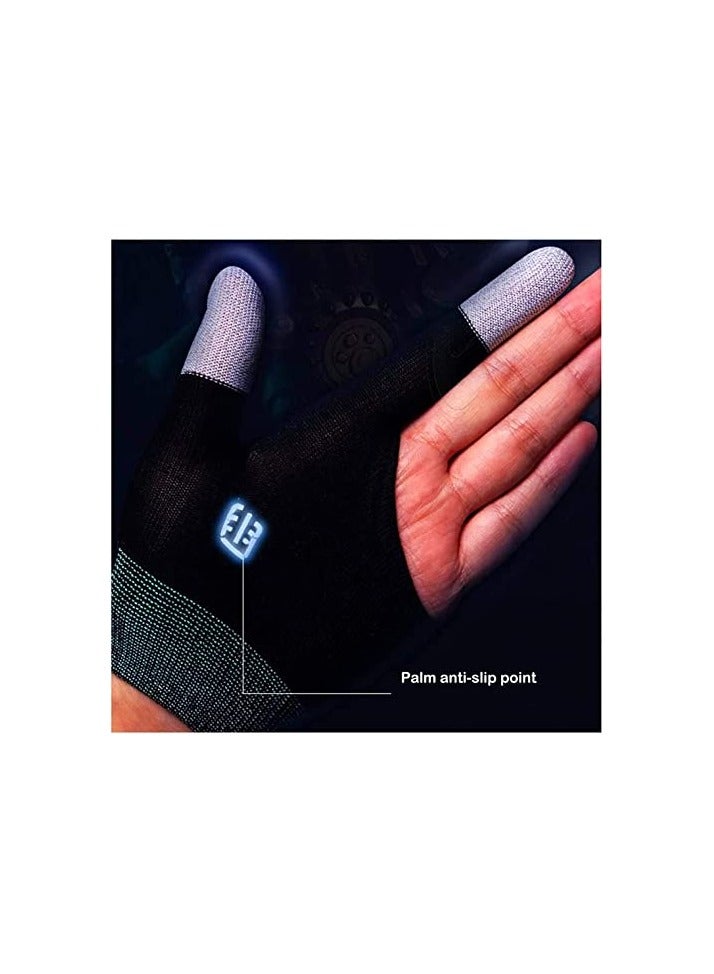 Finger Cover Breathable Game Controller Finger Sleeve, The latest silver fiber