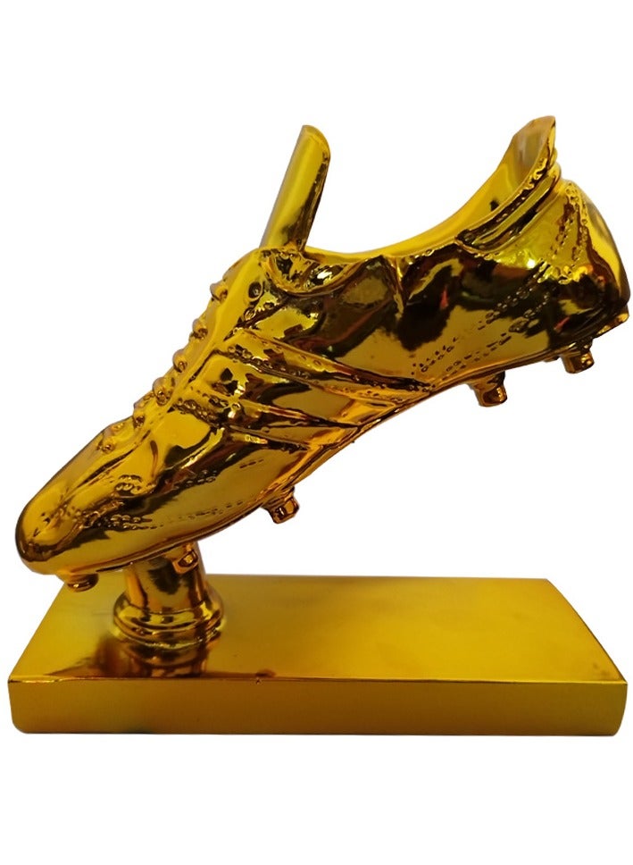 World Football Trophy, Best Scorer Trophy，Golden Boot Trophy , Resin Creative Trophy Size 18*18*7cm