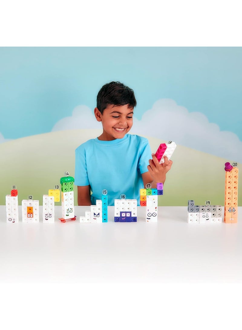 Numberblocks 11-20 Activity Set, 30 Numberblocks Activities Linked to TV Episodes, 155 Numberblocks MathLink Cubes & More