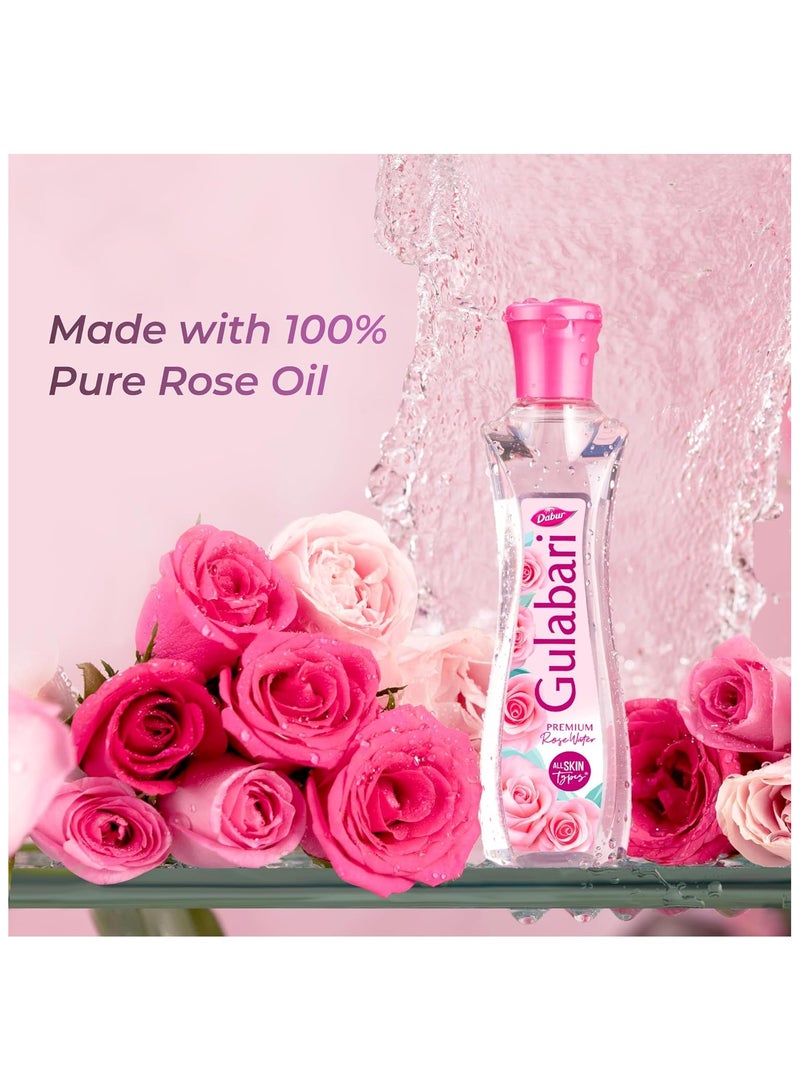 Gulabari Premium Rose Water Facial Cleansing Toner 2 X 250ml