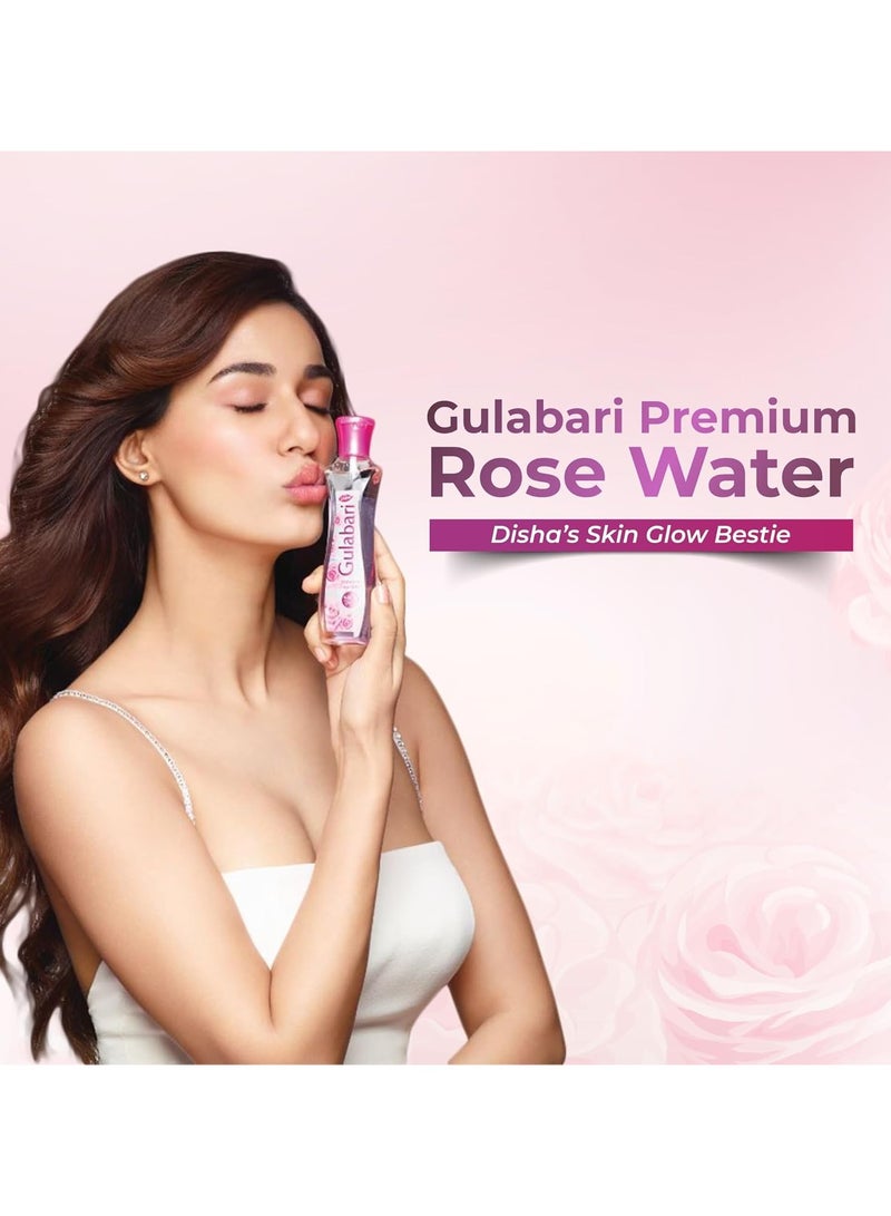 Gulabari Premium Rose Water Facial Cleansing Toner 2 X 250ml
