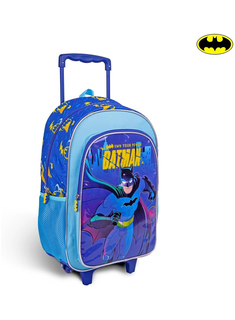 Batman Trolly Backpack 3 in 1School Set 16in