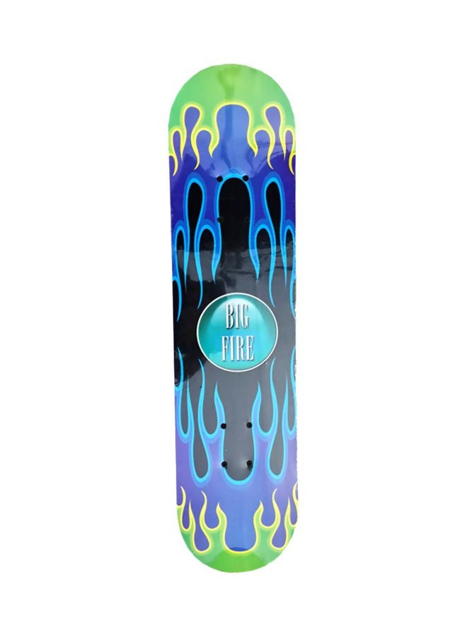 Big Fire Printed Four Wheeler Skateboard 80x20x11cm