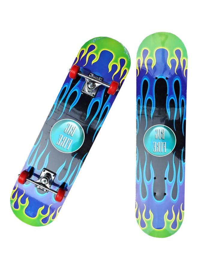 Big Fire Printed Four Wheeler Skateboard 80x20x11cm