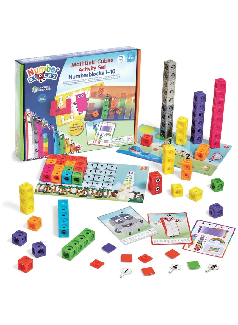 Numberblocks 1-10 Activity Set, Early Years Maths Learning, Build, Learn & Play in The Classroom & at Home