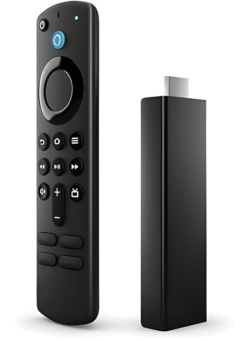 All New Fire TV Stick 4K Remote 3rd Gen Streaming Device Supports Free Wi-Fi 6 and Live TV Without Cable or Satellite 2024 Release