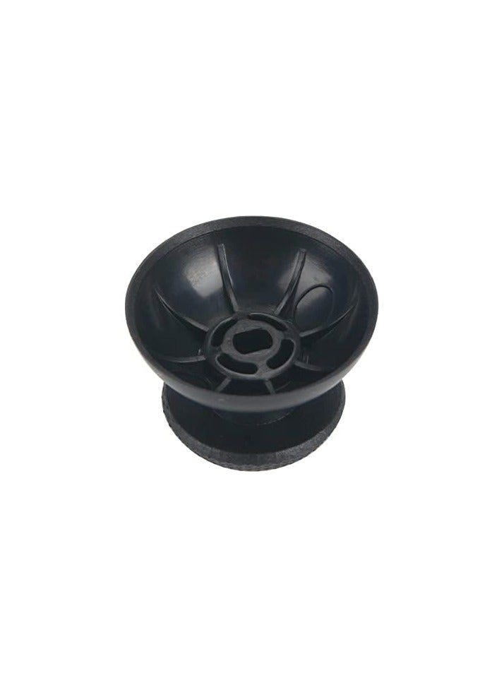 Thumb Grip Joystick Cap for DualSense Controller Replacement (Black)- 4 Pieces