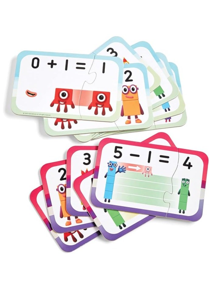 Numberblocks Adding and Subtracting Puzzle Set