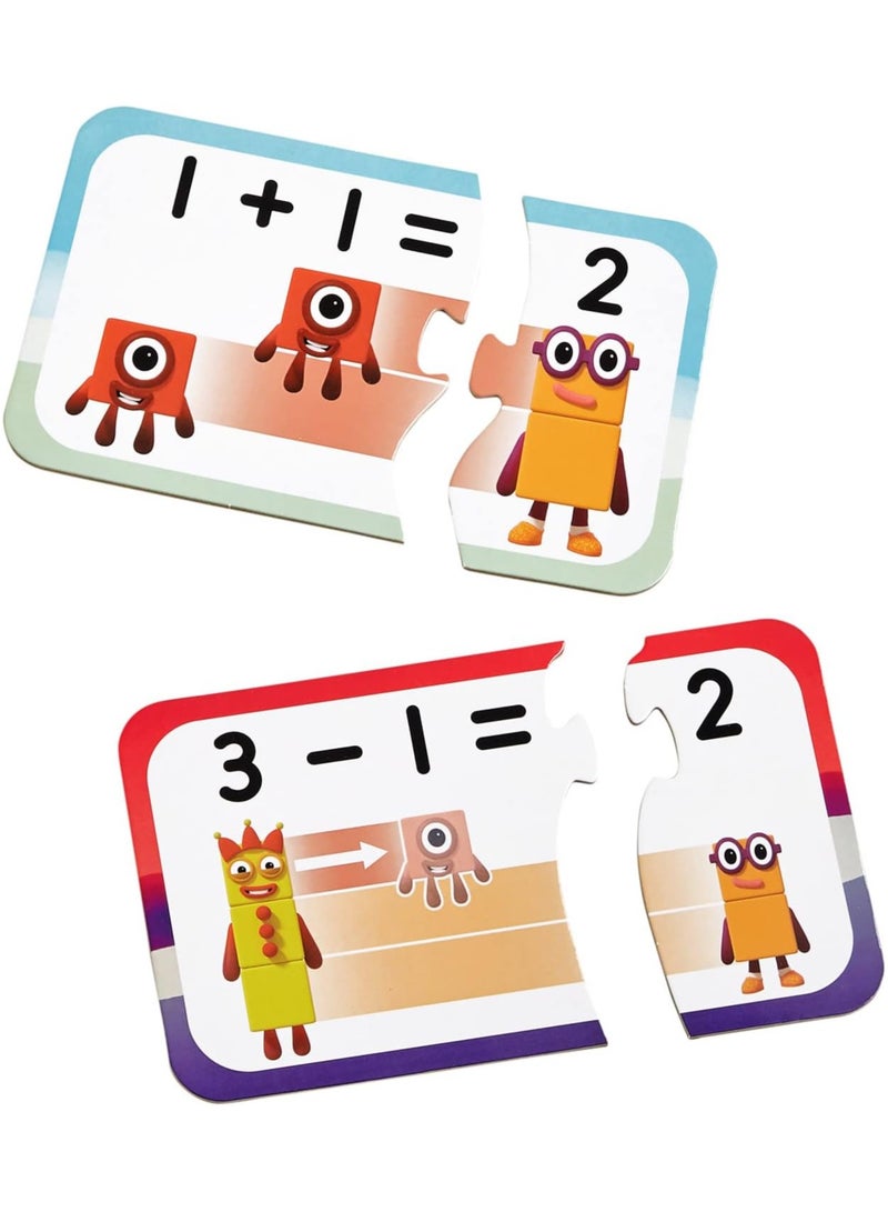 Numberblocks Adding and Subtracting Puzzle Set