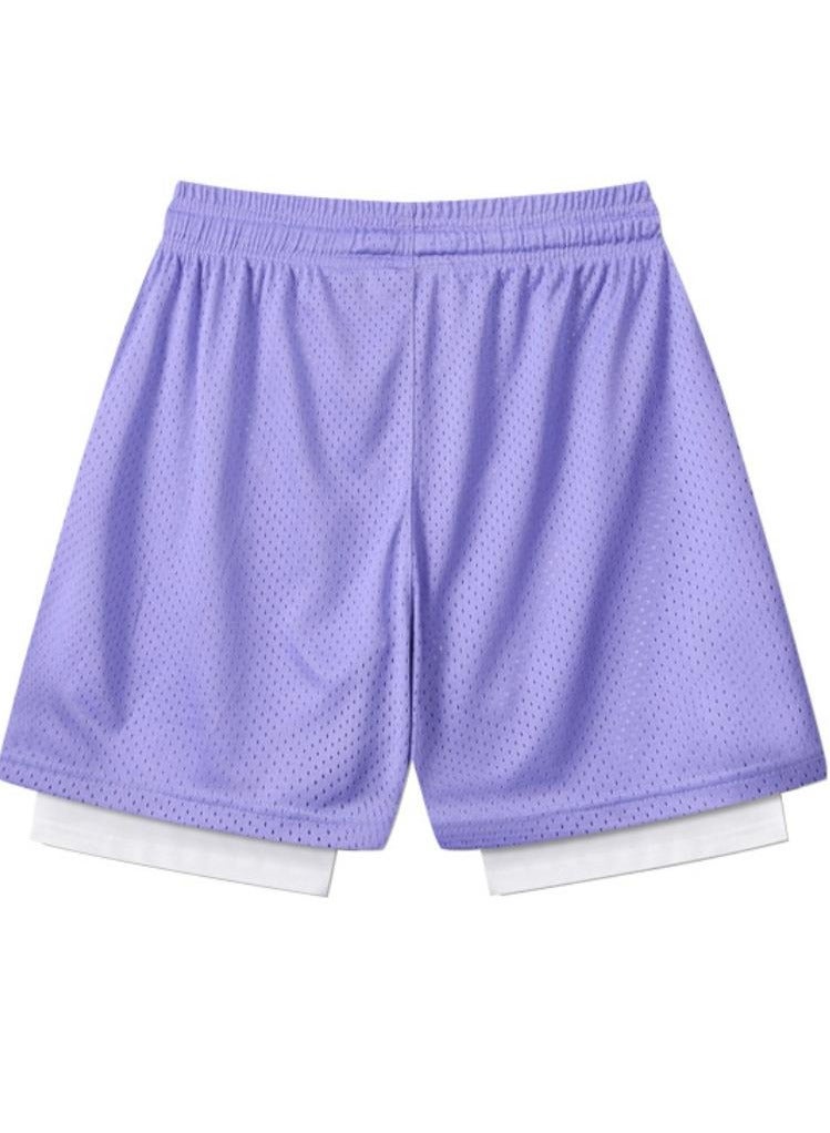 New Three Point Sports Vacation Two piece Basketball Shorts