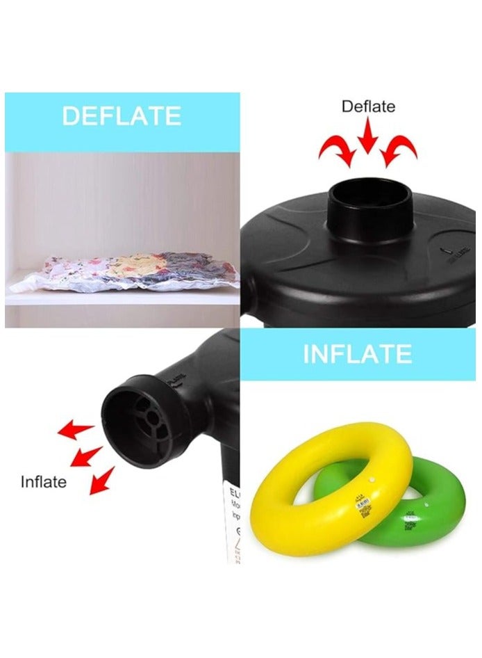 Electric Air Pump With Different Air Filling Nozzle