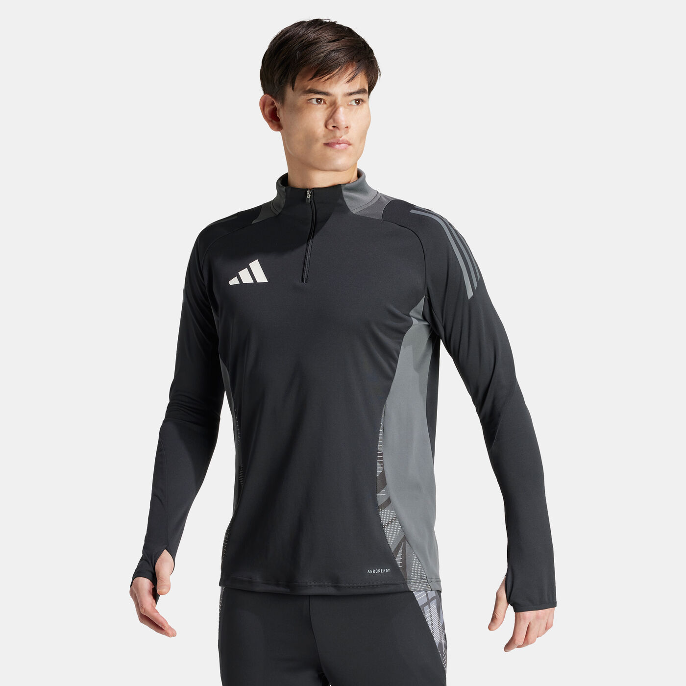 Men's Tiro 24 Competition 1/4-Zip Football Top