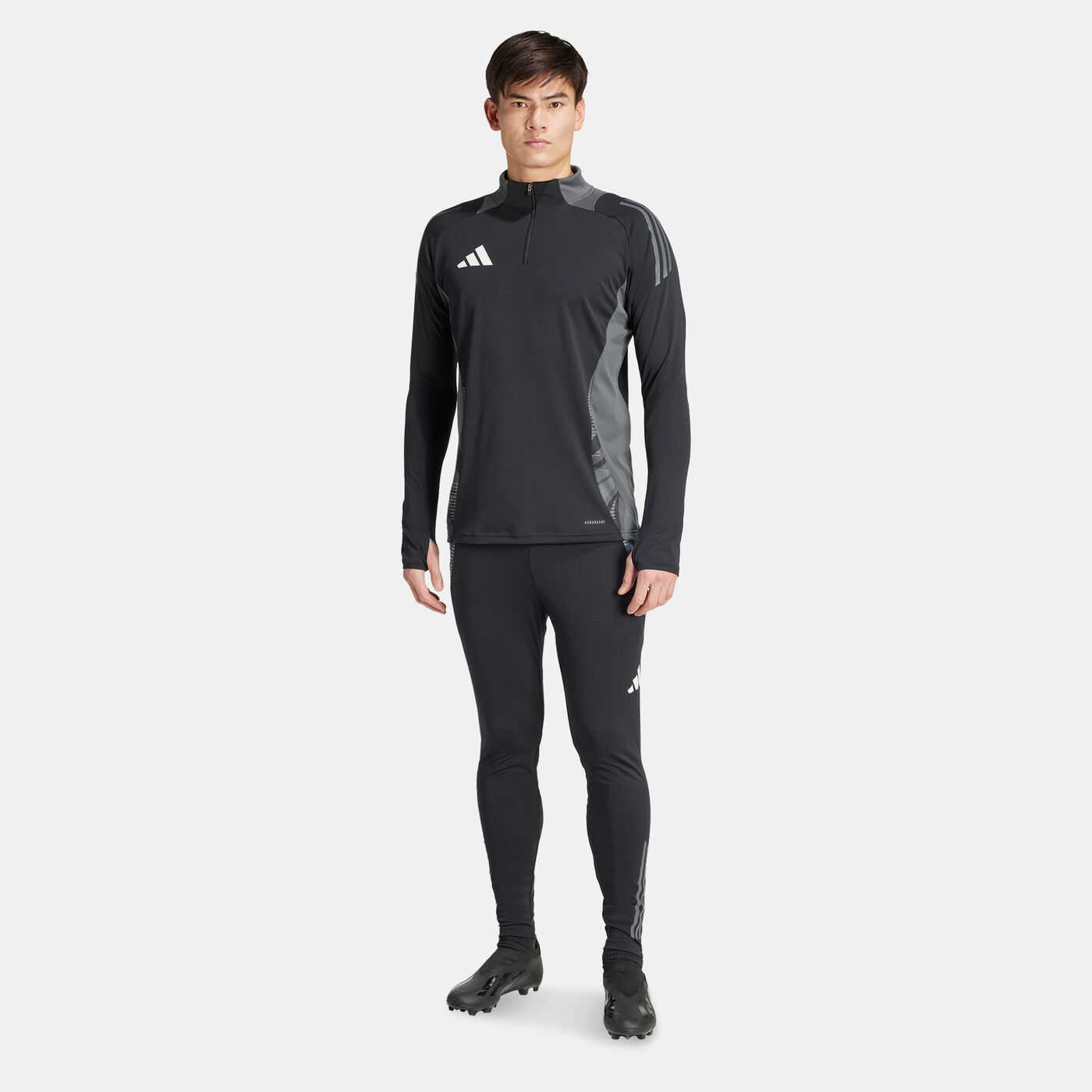 Men's Tiro 24 Competition 1/4-Zip Football Top