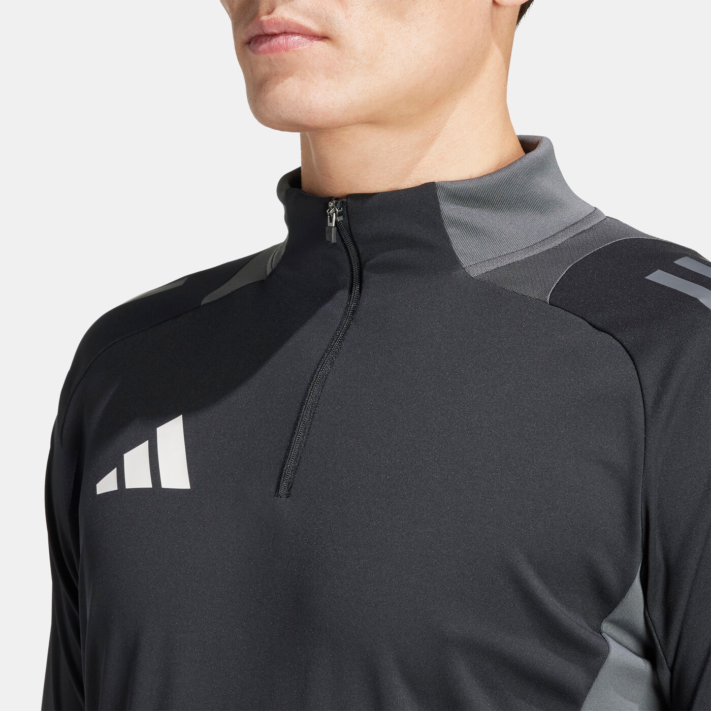 Men's Tiro 24 Competition 1/4-Zip Football Top