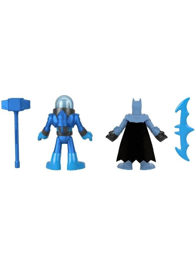 Fisher-Price Imaginext DC Super Friends Batman & Mr Freeze Figure Set for Preschool Kids Ages 3 to 8 Years